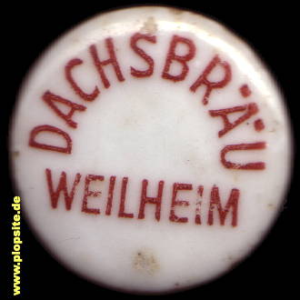 Bügelverschluss aus: Dachsbräu, Weilheim, Deutschland