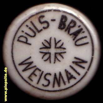 Obraz porcelany z: Püls Bräu, Weismain, Niemcy