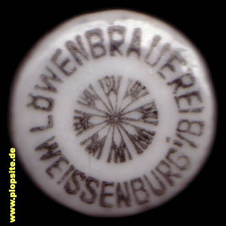 Bügelverschluss aus: Löwenbrauerei, Weißenburg, Weißenburg i.Bay., Deutschland