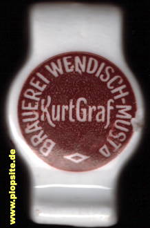 Bügelverschluss aus: Brauerei Kurt Graf, Wendisch Musta, Birkfähre, Mosty, Polen
