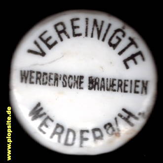 Bügelverschluss aus: Vereinigte Werder'sche Brauereien AG, Werder / Havel, Deutschland