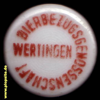 BŸügelverschluss aus: Bierbezugsgenossenschaft, Wertingen, Deutschland