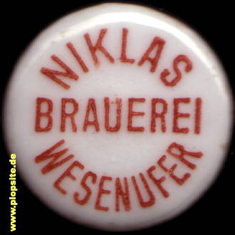 BŸügelverschluss aus: Brauerei Niklas, Wesenufer, Wesenurfahr, Österreich