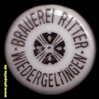 BŸügelverschluss aus: Brauerei Ritter, Wiedergeltingen, Deutschland