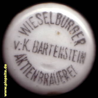 Bügelverschluss aus: Bartenstein Aktienbrauerei, Wieselburg, Wieselburg / Erlauf, Österreich