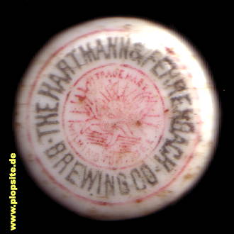 Bügelverschluss aus: Hartmann & Fehrenbach Brewing Co., Wilmington, DE, USA