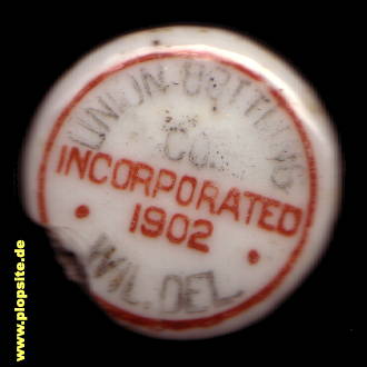 Bügelverschluss aus: Wilmington, DE, Union Bottling Co.,  US, unbekannt, USA