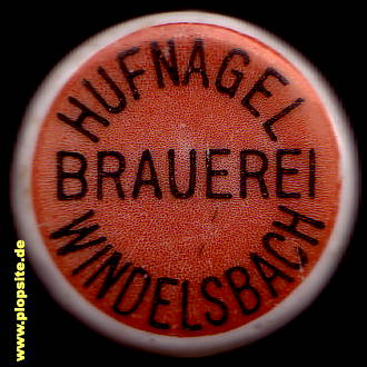 BŸügelverschluss aus: Brauerei Hufnagel, Windelsbach, Deutschland