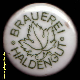 Bügelverschluss aus: Brauerei Haldengut, Winterthur, Winterthour, Vitudurum, Schweiz