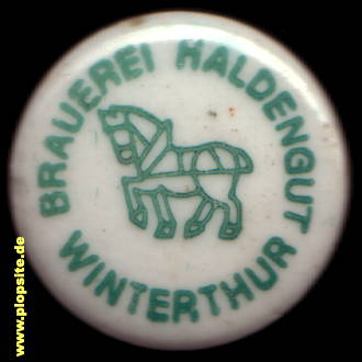 Bügelverschluss aus: Brauerei Haldengut, Winterthur, Winterthour, Vitudurum, Schweiz