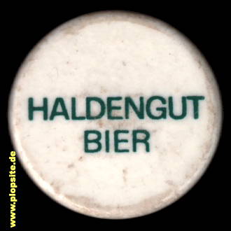 BŸügelverschluss aus: Haldengut Brauerei, Winterthur, Winterthour, Vitudurum, Schweiz