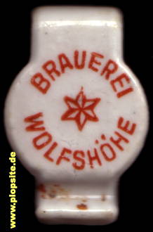 BŸügelverschluss aus: Brauerei, Wolfshöhe, Neunkirchen am Sand, Deutschland