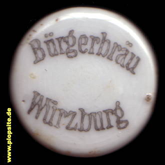 Bügelverschluss aus: Bürgerbräu, Würzburg, Deutschland