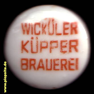 Bügelverschluss aus: Wicküler Küpper Brauerei, Wuppertal, Deutschland