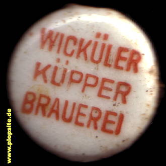 Bügelverschluss aus: Wicküler Küpper Brauerei, Wuppertal, Deutschland