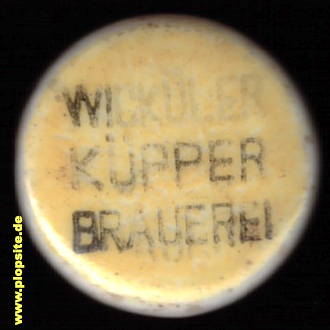 Bügelverschluss aus: Wicküler Küpper Brauerei, Wuppertal, Deutschland