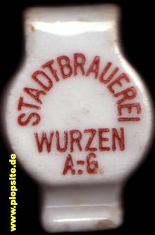 Bügelverschluss aus: Stadtbrauerei AG , Wurzen, Deutschland