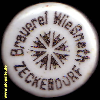 Bügelverschluss aus: Brauerei Wiessneth, Zeckendorf, Scheßlitz, Deutschland