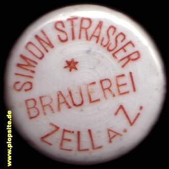 BŸügelverschluss aus: Brauerei Strasser, Zell / Ziller, Österreich