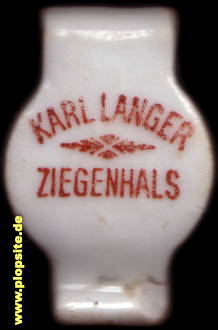 Bügelverschluss aus: Bad Ziegenhals, Karl Langer,  PL, unbekannt, Polen