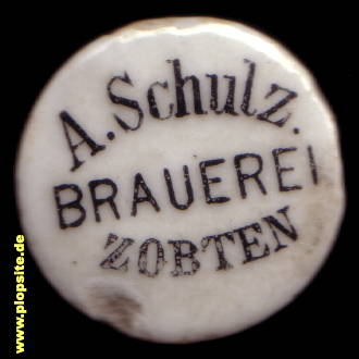 BŸügelverschluss aus: Brauerei A. Schulz, Zobten, Ślęża, Sobótka, Zobtenberg, Polen