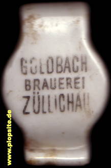 Bügelverschluss aus: Goldbach-Brauerei, Inhaber Fritz Goldbach, Züllichau, Sulechów, Polen