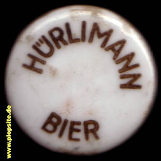 Bügelverschluss aus: Brauerei Huerlimann, Zürich, Zurich, Zurigo, Schweiz